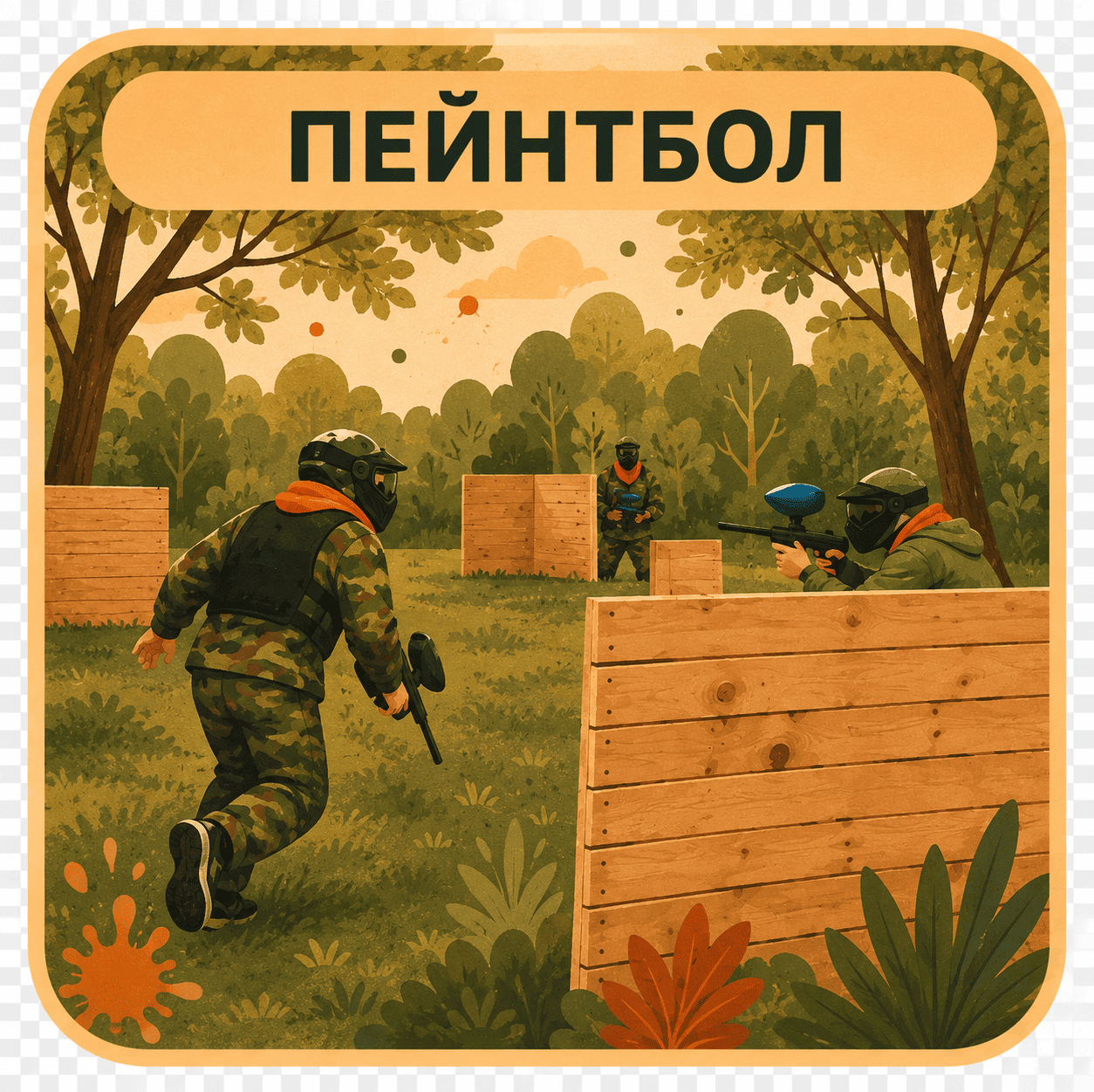 пейнтбол в омске пейнтбол омск